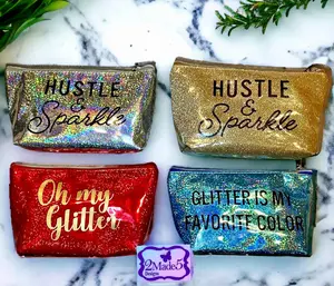 Glitter Accessory Cosmetic Bags