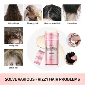 66.1g Hair Wax Stick, Refreshing Non-Greasy Natural Volume, Long-Lasting Styling, Messy Hair Fix, Unisex Versatile Hair Gel