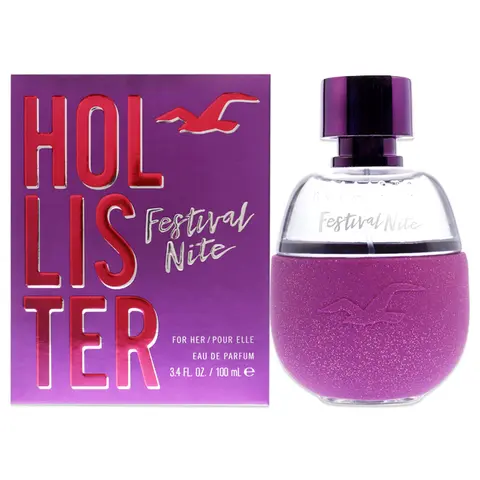 Festival Nite by Hollister for Women - 3.4 oz EDP Spray sweet note