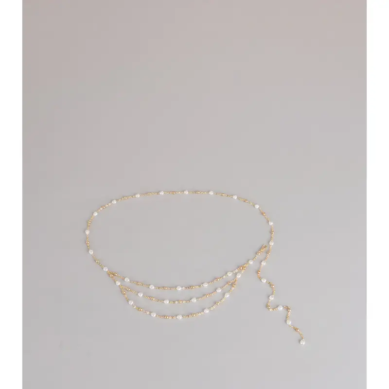pearl waist belt - TikTok Shop display picture 3