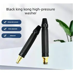 Home high-pressure car wash water gun with booster nozzle and hose, portable handheld water sprayer, a must-have for watering plants and vegetables, car washing, garden cleaning, pet bathing and outdoor rinsing.