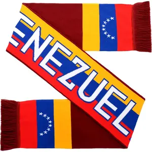 National Soccer   Knit Scarf (Venezuela)