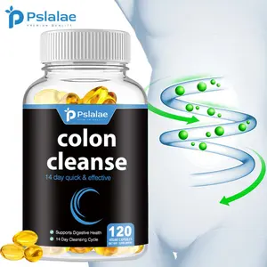 Pslalae Dietary Capsules Supplement 120 Capsules, Concentrated Senna Leaf Extract, Contains Probiotics and Digestive Enzymes, Highly Effective Formula, Supports Colon and Digestive Health.