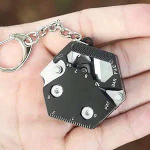 Portable Mini Coin Screwdriver, Outdoor Portable Folding Knife, Multi-Functional Pocket Tool, Compact Design for Easy Carry
