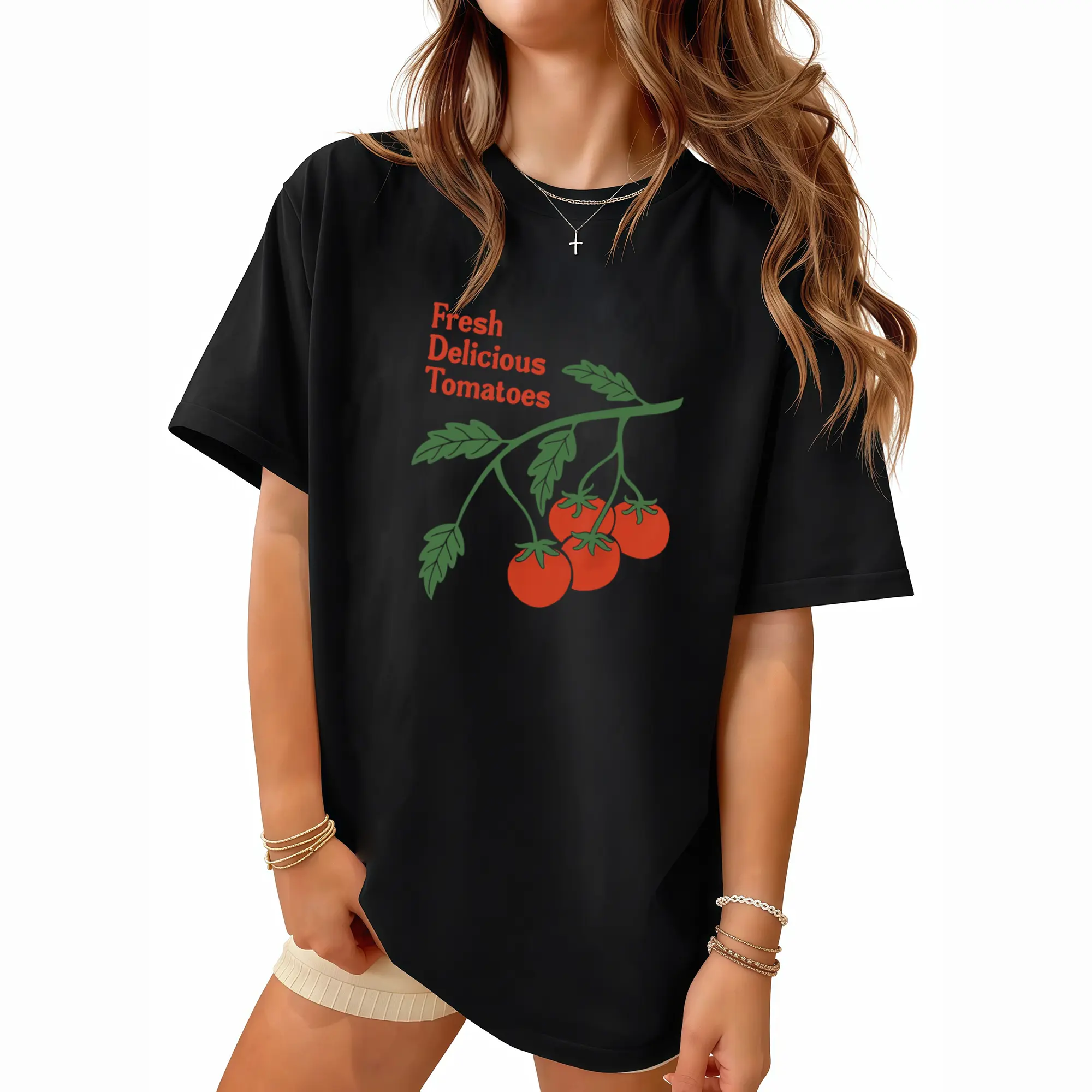 Fresh Delicious Tomatoes Garden Vegetable T-Shirt
