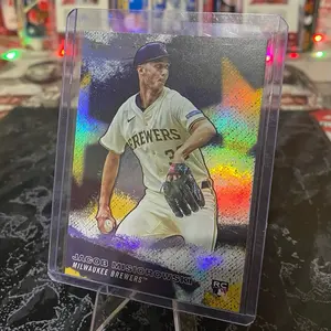 Jacob Misiorowski Milwaukee Brewers RC Baseball Card