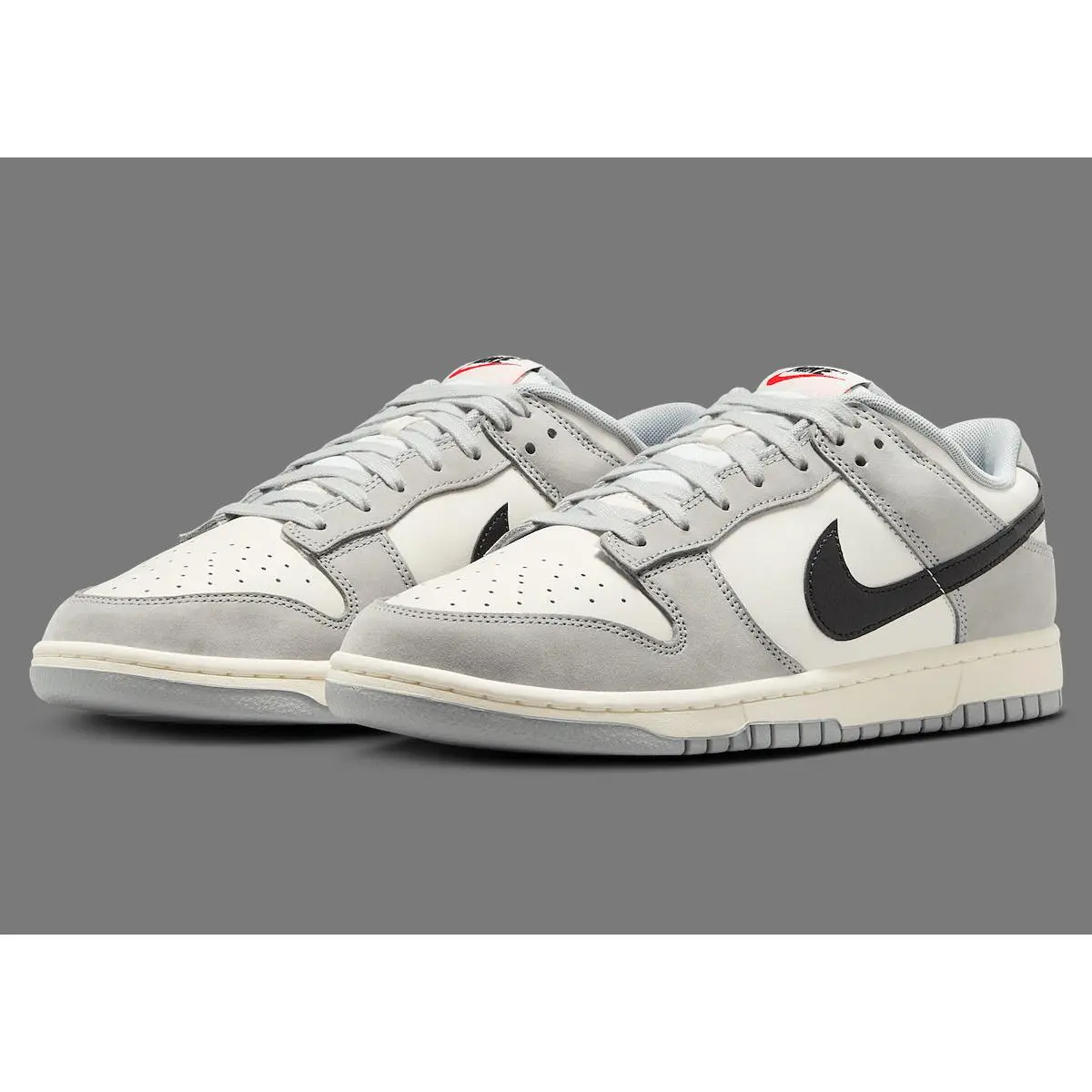 Men's Nike Dunk Low "Sail/Wolf Grey" IB3079-101 Fashion Athletic Sneaker New Shoes