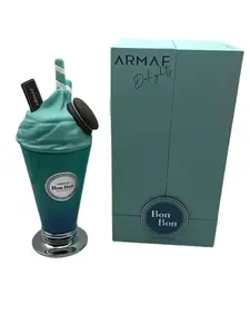 Armaf Delights Bon Bon Eau de Parfum 100ml - Playful Addictive Fragrance with Mandarin Bergamot Papaya Granny Smith Apple Tea Blossom Madagascar Lily Peony Apricot Marine Gourmand Sandalwood Velvet Musk