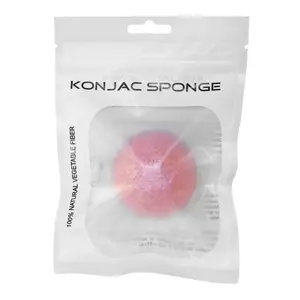 Rose Infused Premium Natural Konjac Sponge – 100% Natural Facial Cleansing Sponge - Gentle Exfoliating