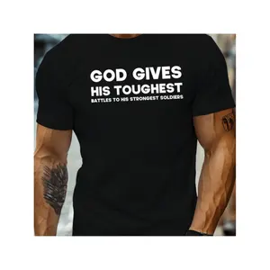 100% Cotton Golf Gift T-Shirt For Men and Women Fashion• plus size mens summer t shirt gods graphic print short sleeve t shirt trend casual top for big and tall 1 pc 100 cotton t shirt white -1 B13
