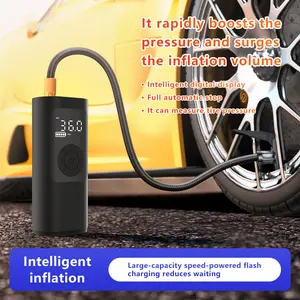 Intelligent Air pump Vehicle-mounted,4000 mAh,Large-capacity speed-powered flashcharging reduces waiting,Multifunctional&Automotive Electric Tire Inflator Pump for Car,Motorcycle,Bicycle,Ball,Car,Car Accessories.