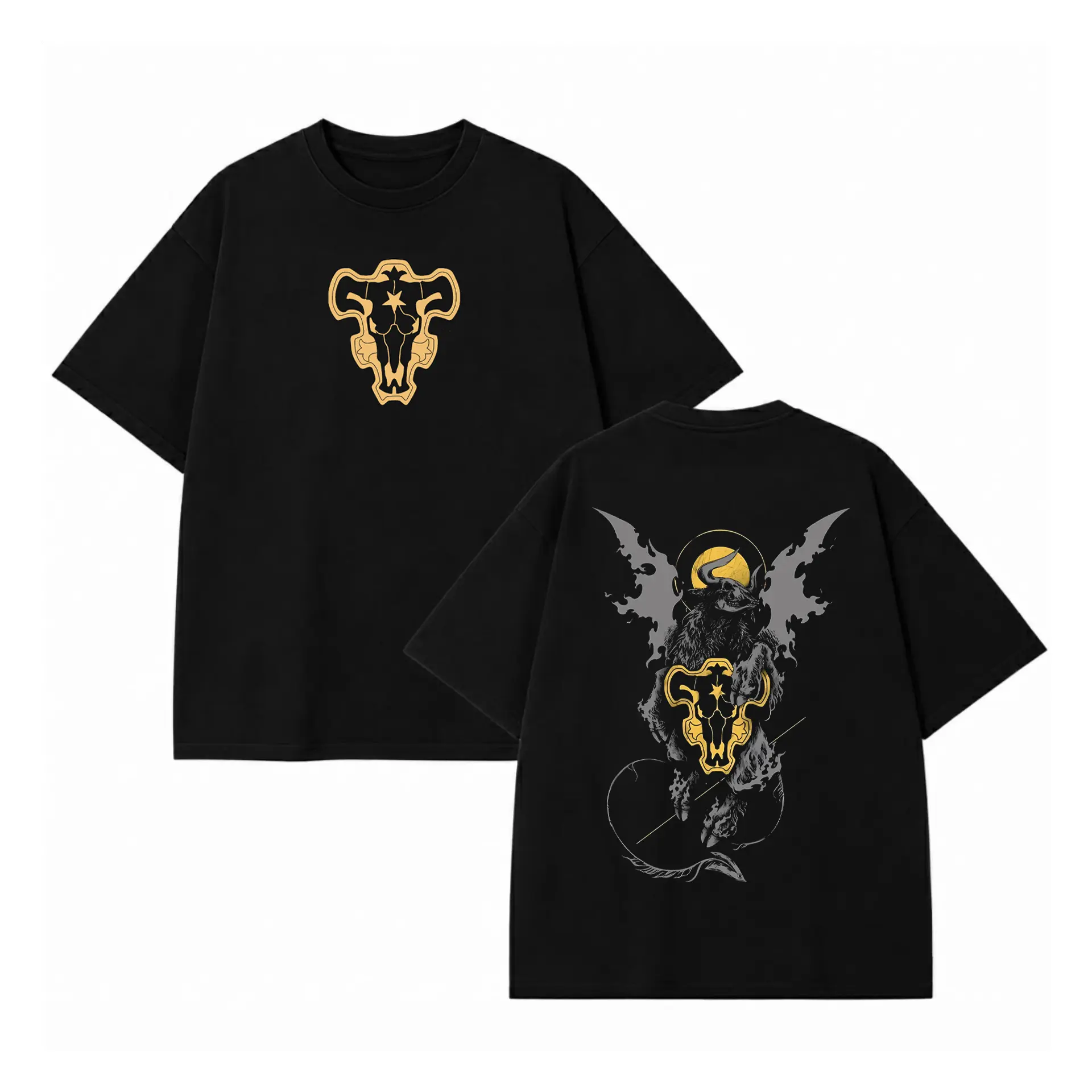 	 Black Clover Black Bulls Squad Emblem Graphic Tee | Anime T-Shirt