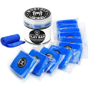 10 Pack Clay Bars Auto Detailing Premium Grade Magic Clay Bar Kit Car Detailing Kit with Washing and Adsorption Capacity for Car Detailing Car Wash Clean 10x50g