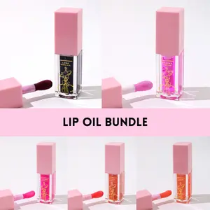 Ultimate Magical Guardian Lip Oil Bundle (5) - Color Changing Lip Oil, Hydrating, Nourishing, Non Sticky