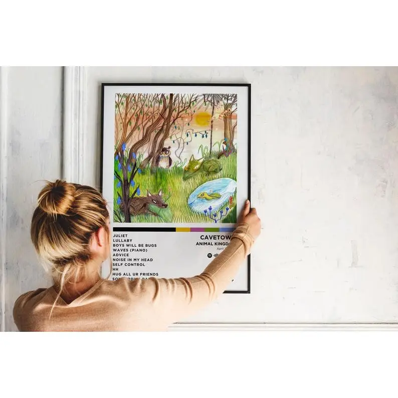 Cavetown - Animal Kingdom Album Poster / Album Cover Poster / Music Gift / Music Wall Decor