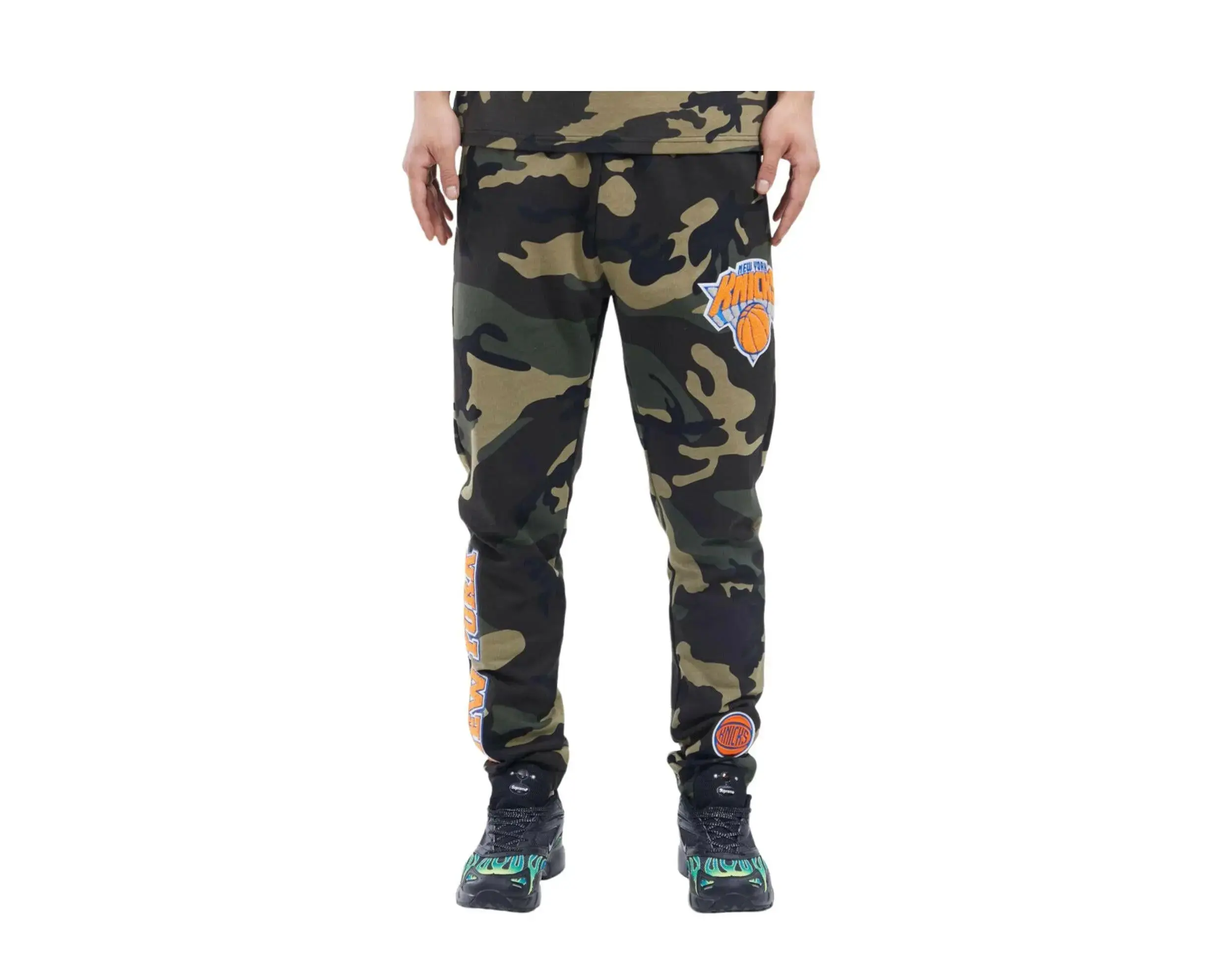 Pro Standard NBA New York Knicks Pro Team Jogger Pants in Camo | Men's