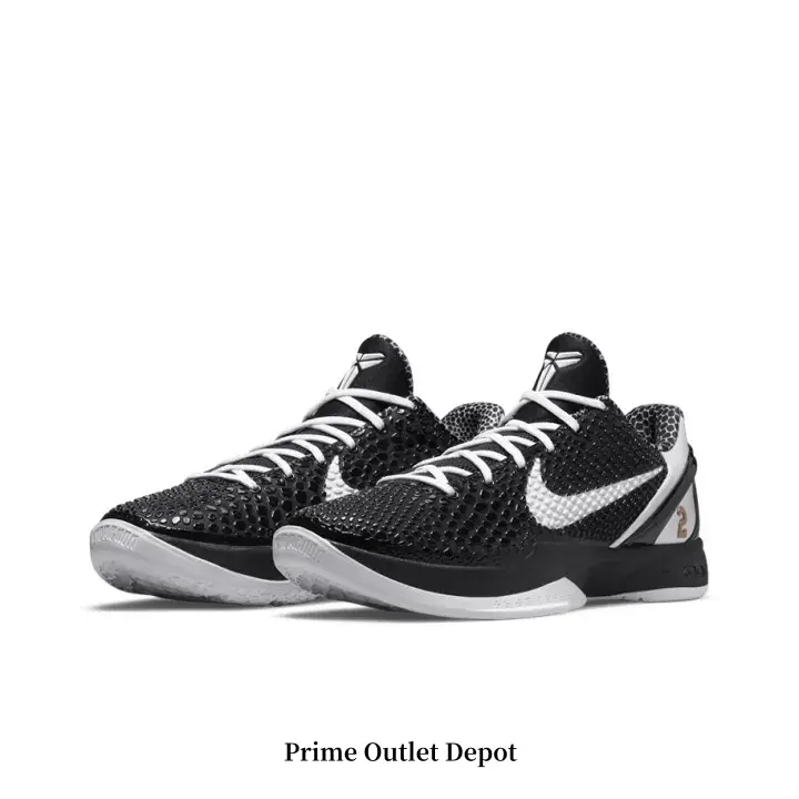 Black & White Low-Top Retro Basketball Sneakers | Streetwear Shock-Absorbing Breathable Athletic Shoes