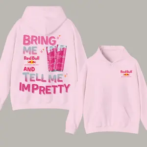 Bring Me Energy Boost And Tell Me I'm Pretty Hoodie – Funny Unisex Graphic Hoodie For Men & Women, Cozy Cotton Sweatshirt