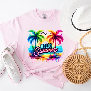 Hello Summer DTF Transfer