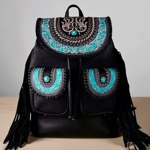 Montana West Floral Embroidered Collection Backpack Bag