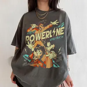 Vintage WDW Powerline Stand Out World Tour T- Shirt, WDW Family Matching Tee, Magic Kingdom Birthday 2026 Gift