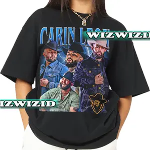 [Sale Up To 30%] Retro 90's Carin Leon Homage T-Shirt, Carin Leon Fan Tee Graphic T-Shirt, Gift For Fans