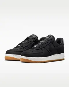 Men's Nike Air Force 1 Low "Black Canvas" IR0951-002 Fashion Athletic Sneaker