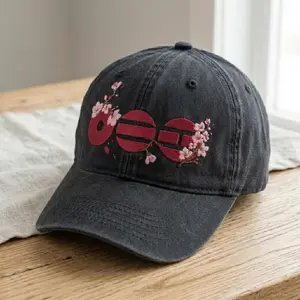 Arirang Embroidered Cap,  Concert Cap,  Gift for Kpop, Unisex Kpop Cap