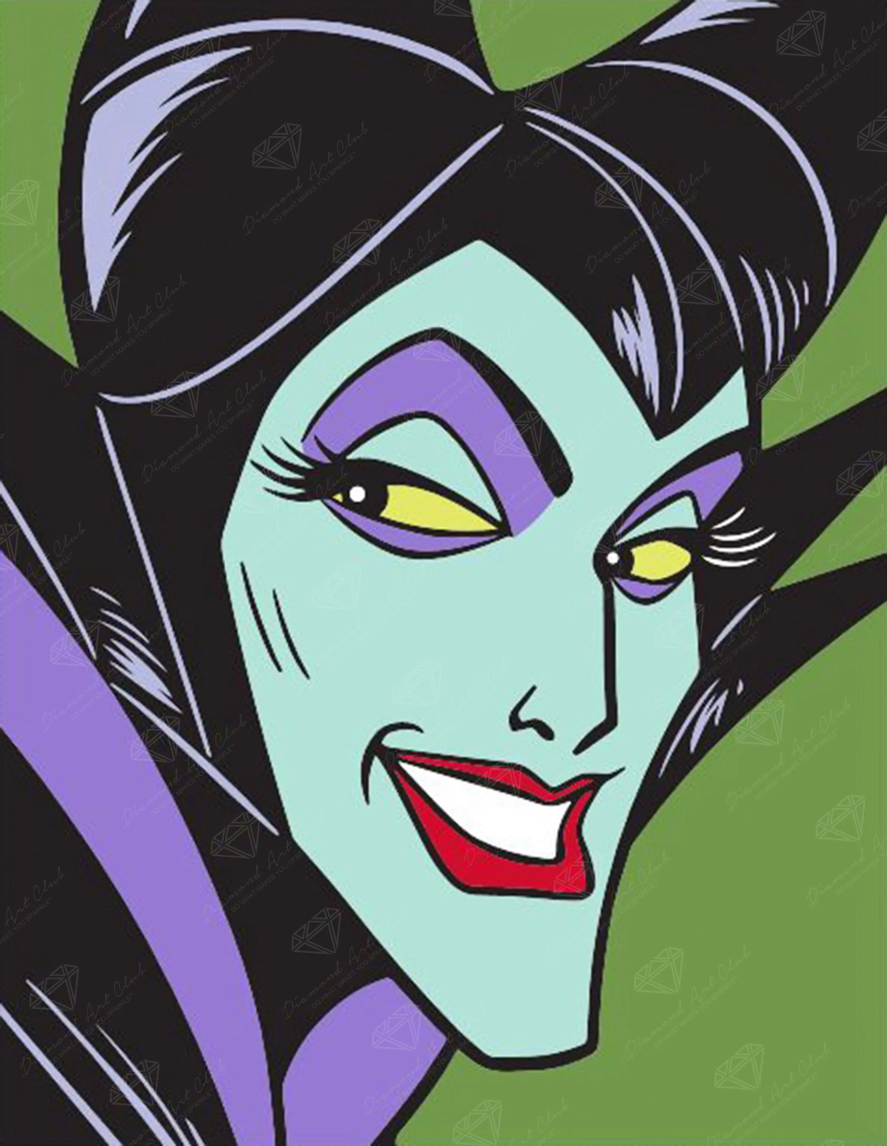 Diamond Art Club® Maleficent Diamond Painting Kit