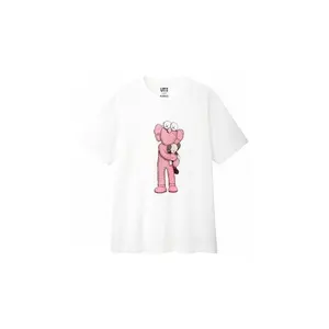 KAWS x Uniqlo Pink BFF Tee (US Sizing) White (men) by StockX