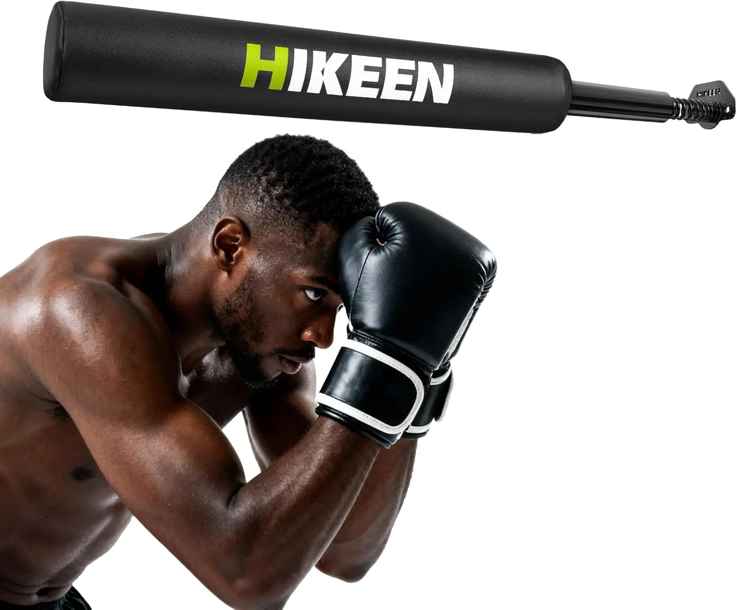 Hikeen Wall Bracket Boxing Precision Slip Stick,High Impact Boxing Slip Stick for Reflex Training,Shadow Box and Practice Slipping Punches Fits Home Gym