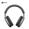Picun F8 Pro Wireless Over-Ear Headphones - 52dB Active Noise Cancellation, Bluetooth 5.4, 140-Hour Playtime, 3.5mm Wired Option, Dual Device Pairing, App Custom EQ, Detachable Fabric Earcups, Deep Bass, 20kHz Support for iPhone/Android