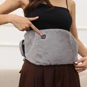 Electric Heating Belt with Smart Temperature Control - USB-Powered Abdominal & Lower Back Warmer, Soft Heating Pad with Even Heat Distribution, Portable Indoor/Outdoor Use, 36V Low Voltage for Safe Operation, Ideal for Office, Home,