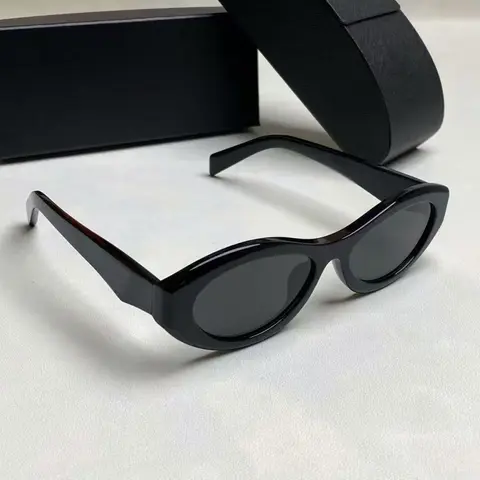Women’s Retro Y2K Oval Cat Eye Sunglasses Trendy Fashion UV400 Protection Sun Glasses for Beach Travel Daily Wear
