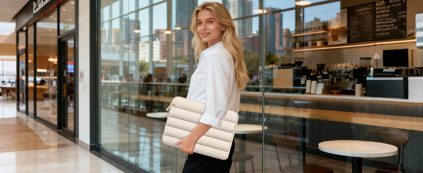 MOSISO Puffy Laptop Sleeve with Small Case, Soft Protective Bag for 13.3-17.3 inch Devices – Slim, Lightweight & Shockproof, Compatible with MacBook/HP/Dell/ASUS, Ideal for Work, Commute, Travel, School & Daily Use MOSISO Puffy Laptop Sleeve with Small Case, Soft Protective Bag for 13.3-17.3 inch Devices – Slim, Lightweight & Shockproof, Compatible with MacBook/HP/Dell/ASUS, Ideal for Work, Commute, Travel, School & Daily Use