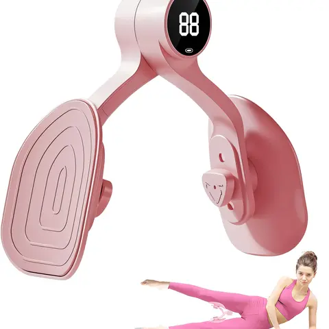 Women's Portable Pelvic Floor Thigh Exercise Gear - Versatile Kegel Tool, Leg Toner, Hip Abductor Master Trainer, Home Strength Training Equipment That Strengthens Muscles, Workout, Home Gym Equipment, Home Workout Gear, Home Fitness Routines