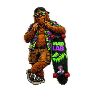Sasquatch Cruiser – Mad Lab Decal
