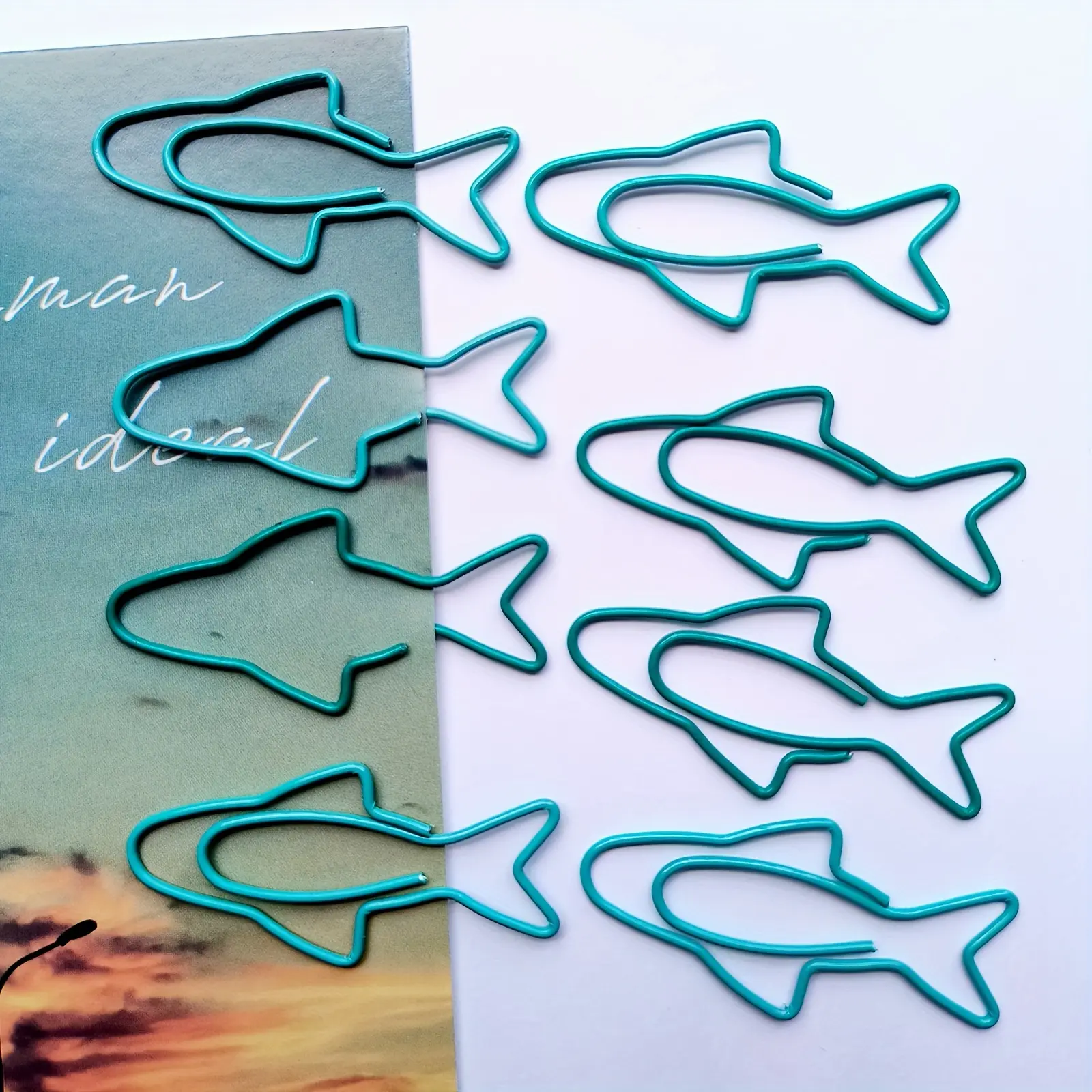 30-Pack Marine Theme Creative Sardine-Shaped Paper Clips, Home ...