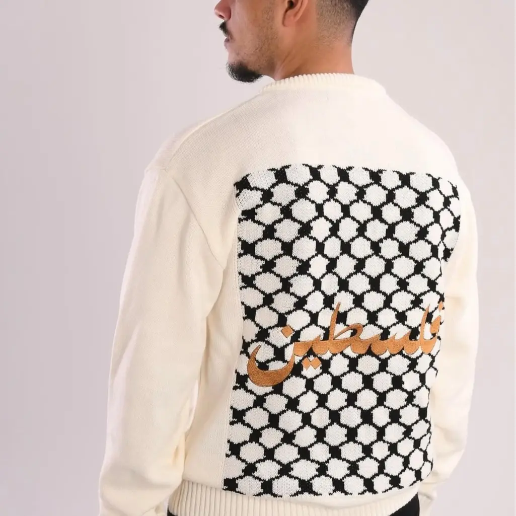 Palestine Kuffia Shirt Casual Crewneck