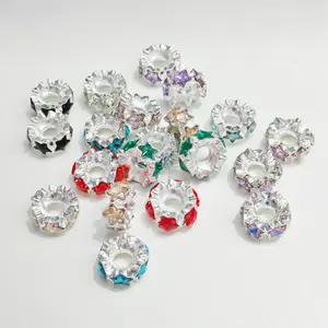 【Lumi DIY Beads E】Choose on Live - Fancy Diy beads Resin & Alloy DIY Bead Spacers, Wavy Spacers different Sizes,material,and quantity for Pens,Bracelets,Phone Charms,Necklaces,Hair Beads,Bag Chains,Hair Ropes DIY Craft Supplies