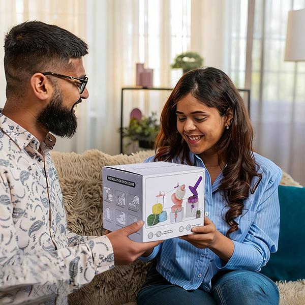 Electric Yarn Winder, high-capacity electric Yarn winder, featuring powerful tension control and  speed adjustment; this automatic Yarn winder makes an excellent gift for knitting lover.