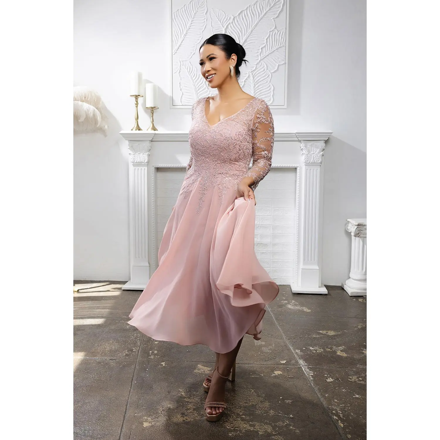 Mother Of The Groom V-Neck A-Line Cocktail Dress By May Queen MQ2108 - TikTok Shop Mother Of The Groom V-Neck A-Line Cocktail Dress By May Queen MQ2108 - TikTok Shop