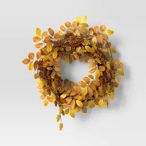 Hops Mix Fall Wreath - Threshold