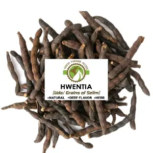 GOOD FARMER FOODS Hwentia Grains of Selim Uda 4oz African Spices for Stews Soups Fish Meat Flavor Natural Deeply Flavored Herb