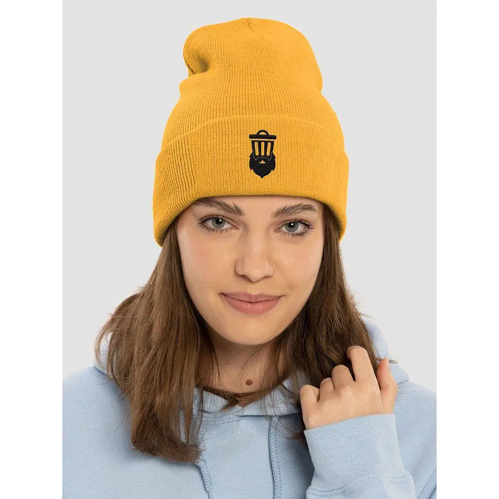 The Bearded One Embroidered Beanie