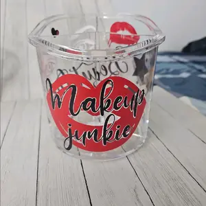 customized make up caddy