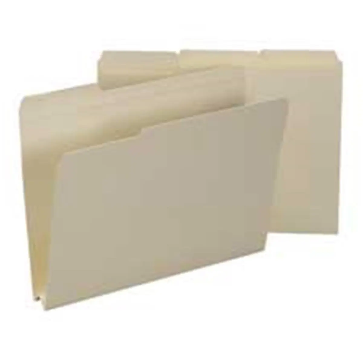 Smead Manufacturing Company Extra Heavy 2-Ply Tab Cut Window Thick Cardstock File Folder, 9.50in x 14.75in MLA, Office Filing Cabinet Accessory, Folders for Documents, Important Document Organizer