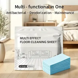 Floor Cleaning Tablets, Multi-Surface Hardwood Laminate Tile & RV Wall Cleaner with Antibacterial, Deodorization & Maintenance Functions