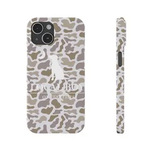 Local Boy Camo Old School,  Accessories, Fan Gift Tough 2-piece Phone Case