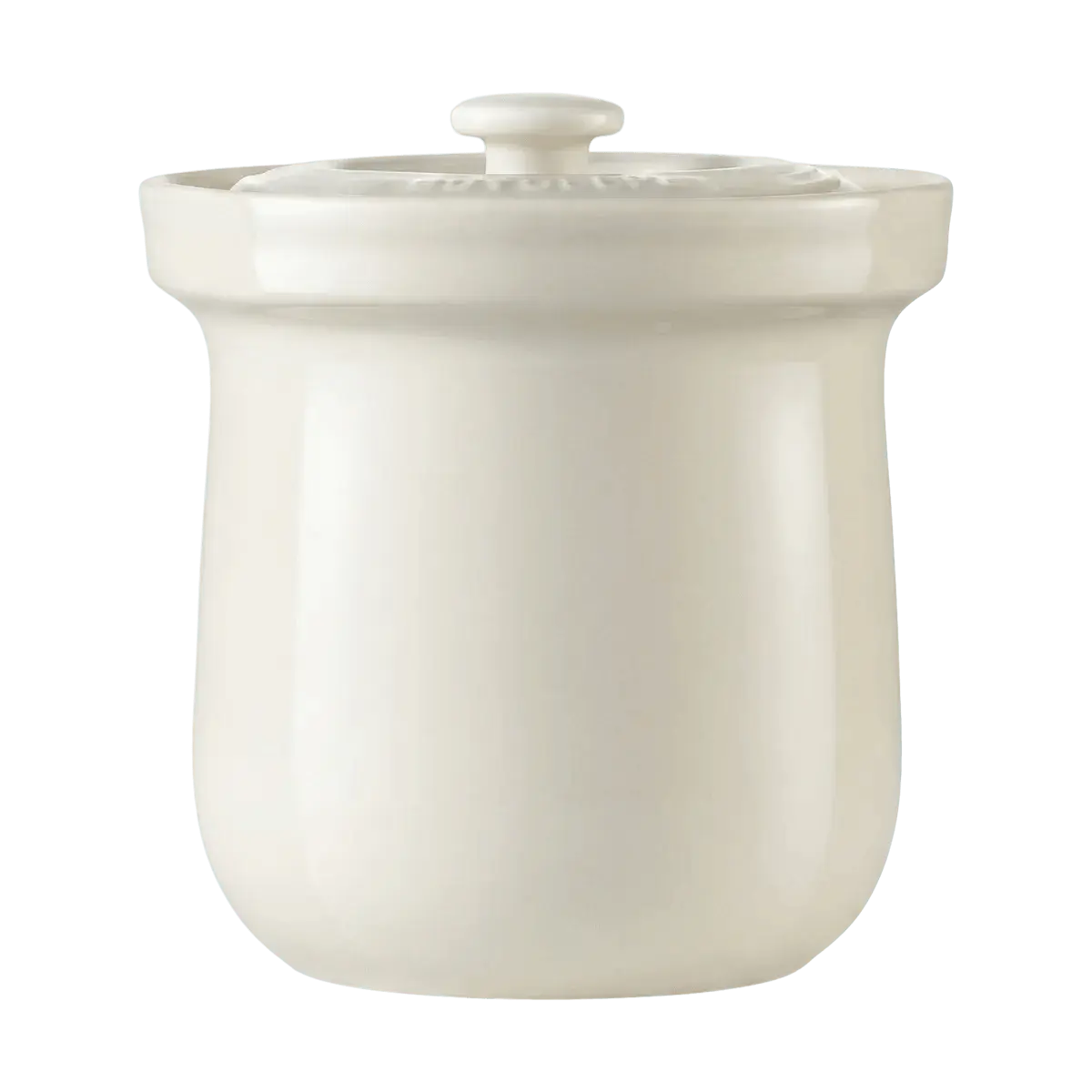 BUYDEEM A508 A1 Food Grade Ceramic Cookware - 340ml Lotus White Durable Easy-Clean Replacement Inner Pot for Steaming Cooker, Kitchenware Pots